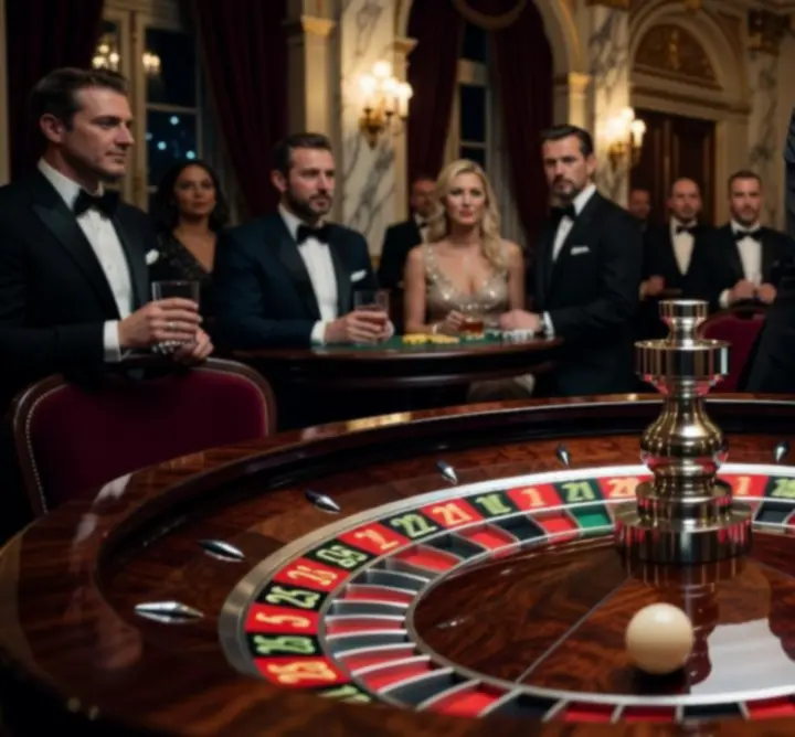Mobilne stoły do ruletki i blackjacka z profesjonalnymi krupierami podczas imprezy rozrywkowej